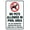 Warning Sign 3, variant on No Pets Allowed No Dogs Cats Warning Sign - 8"x12", Door Security Metal Decor for Business, Home, Outdoor/Indoor