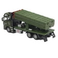 thumbnail image 3 of Véhicule Militaire Jouets d'Armée Camion en Alliage Métallique Porte-Missiles Modèle à Rétrofriction pour Collection, 3 of 9