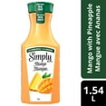 thumbnail image 4 of Simply Mango with Pineapple Bottle, 1.54 Liters, 4 of 14