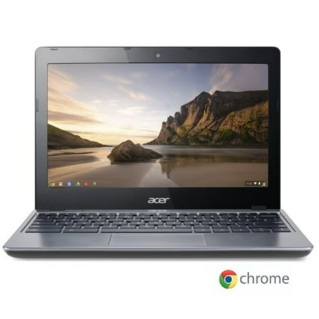 Acer Chromebook C720-2844 Intel Celeron 2955U X2 1.4GHz 4GB 16GB SSD, Black (Certified