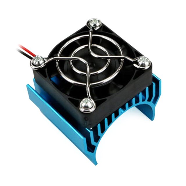 Disipador de calor del motor 540 550 3650 ventilador de refrigeración 1/10 Rc coche eléctrico juguete refrigerador