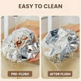 thumbnail image 4 of Reusable Aluminum Foil Food Covers, Pop-Up Adjustable Insulation Cover, 4 of 7