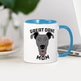 thumbnail image 3 of CafePress - Great Dane Mom - 11 oz Ceramic Mug - Novelty Coffee Tea Cup, 3 of 4
