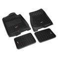thumbnail image 2 of Rugged Ridge 82987.01 Floor Liner, Front/Rear; Black, 2007-2013 Chevrolet / GMC Silverado / Sierra, 2 of 11