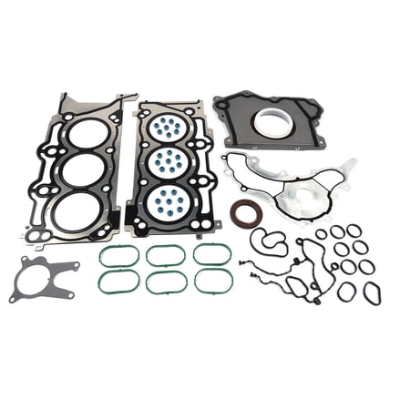 Cylinder Head Gasket Set for Maserati Ghibli Levante Quattroporte 3.0T V6 Engine, OEM 324016, 324017, 302852, 303029, 275289, 335495, 334627, 221473 Engine Gasket Repair Kit