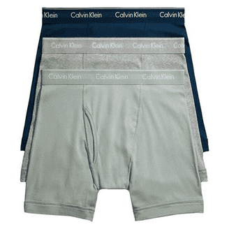 Calvin Klein Men's 3-Pack Cotton Classics Boxer Briefs - Walmart.com