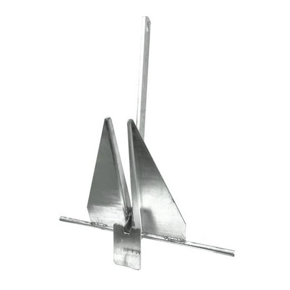 Gen3 Marine Galvanized Fluke Anchor 13lb-Class For Boats 23ft-27ft