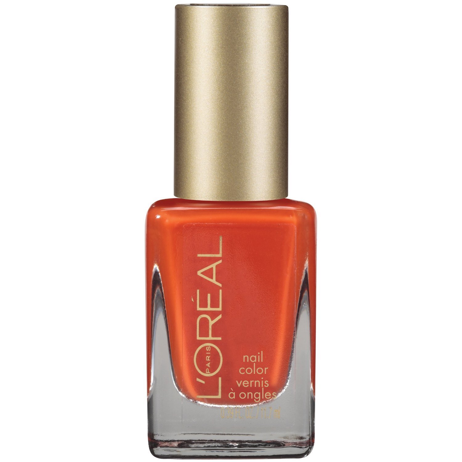 L'Oreal Colour Riche Nail Polish, 410 L'orange 0.39 Oz, Pack of 2