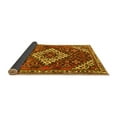 thumbnail image 2 of Ahgly Company Indoor Round Persian Yellow Traditional Area Rugs, 5' Round, 2 of 4