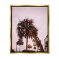 thumbnail image 2 of Stupell Industries Tropical Palm Tree Summer Vacation Resort Photography Photograph Metallic Gold Floating Framed Canvas Print Wall Art, Design by Jennifer Rigsby, 2 of 5