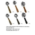 thumbnail image 2 of serony Coffee Machine Handle Professional Fine Mesh Anti-slide Stainless Steel Maker Filtering Hand Grip Kitchen Accessories Type 4, 2 of 6