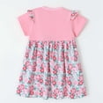 thumbnail image 6 of Piuwrlz Back to School Dresses Girls Uniform Preppy Dress Comfortable A-Line Princess Skirts Beige Size 5-6 Years, 6 of 9
