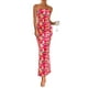 thumbnail image 1 of Vestido largo sin tirantes con estampado floral PRETTYGARDEN para mujer, 1 of 9