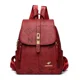 thumbnail image 3 of Mochilas de cuero suave para mujer, mochila de gran capacidad para mujer, mochila de viaje informal para mujer, mochila femenina para adolescentes, mochila para niñas, 3 of 5
