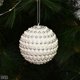 thumbnail image 3 of Colgante de bolas de espuma blanca para Navidad, cuentas plateadas, decoración, caja de regalo, diseño de Año Nuevo 2025, decoración colgante para árbol de Navidad, adornos de fiesta, 3 of 5