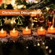 thumbnail image 3 of Velas de té LANKER, color naranja parpadeante, LED, 24 unidades, 3 of 7