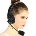 thumbnail image 4 of Headset, Headphone, Call Headphone, High Sound Quality For , Black With White Box Packaging, 4 of 8