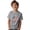 00-Grey1211, variant on Tiijoy Girls Independence Day T-Shirt 4th of July Short Sleeved Graphic Tee, Sizes 1-13