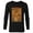 Black, variant on Lucasfilm Indiana Jones Raiders of the Lost Ark Poster Art - Long Sleeve T-Shirt for Men - Customized-Black