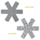 thumbnail image 2 of Almohadillas protectoras para sartenes Irfora Almohadilla protectora para ollas de 15 piezas Irfora Almohadillas protectoras para sartenes, 2 of 6