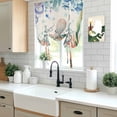 thumbnail image 5 of Octopus Coastal Tie Up Curtains for Windows, Adjustable Balloon Window Shades, Summer Nautical Starfish Coral Beige Kitchen Window Treatments Adjustable Roll Up Curtain for Basement/Nursery 52"x45", 5 of 8