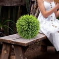 thumbnail image 3 of Simulation Topiary Ball, Artificial Milan Grass for Home Decoration, Faux Evergreen Cypress Ball for Garden and Patio, Durable Outdoor Indoor Plant Ornament for Landscape Decor, by UKHCCC, 3 of 9