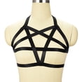 thumbnail image 4 of Sonducket Club nocturno Mujeres Sujetador sexy Bralette Mujer Luna de miel Erótico Ver a través del pecho Envoltura Ropa interior Foreplay Ropa Ropa interior, 4 of 6