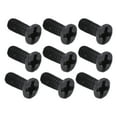 thumbnail image 4 of Kit 50Pcs Countersunk Cross Screws DIN 965 Black Galvanized Machine Screw Assortment Kit, 4 of 7