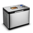 thumbnail image 4 of KFFKFF Bread Crafting Device, Multifunctional 19-Program 2LB Dough Mechanism, Ceramic Coated Pan Auto Bread Creator with Gluten-Free Option, Whole Grain Bread Production, Electronic, Configurable, 4 of 9