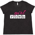 thumbnail image 3 of Inktastic Girl Power Women's Plus Size T-Shirt, 3 of 5