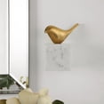 thumbnail image 4 of Uttermost Flying Brass and Marble Solo Bird Wall Decor in Brass/White, 4 of 6