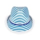 thumbnail image 5 of Sombrero Fedora para Hombre y Mujer, Tradicional, Clásico, para Vacaciones, para Verano y Playa, 5 of 9