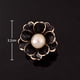 thumbnail image 3 of Hebilla de Bufanda Hugo Perla de Imitación 3 Anillos Negro, 3 of 6