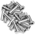 thumbnail image 1 of 30 Pcs Stainless Steel Protective Sleeves For 1/8 Inch Cable Railing Wooden Posts, Diy Balustrade, 1 of 4