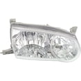 thumbnail image 2 of Headlight Set For 2001-2002 Toyota Corolla Sedan Left and Right With Bulb 2Pc, 2 of 13