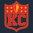 thumbnail image 3 of Kansas Shield T-shirt Champions Game Day Fantasy Football K.C. Fan Men's Tee, 3 of 7