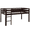 Espresso, variant on Tcbosik Low Loft Bed with Ladder, Twin Size Wood Bed Frame with Guardrail for Bedroom, No Box Spring Needed, White