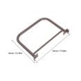 thumbnail image 2 of BESTYASH Barra De Mano Resistente Para Carrito De Servicio Con Montaje Fácil Y Industrial, 2 of 8