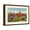 Brown Frame, variant on Art.com Johns Hopkins Hospital, Baltimore Art Print, Brown Frame Wall Art, 23" x 17"
