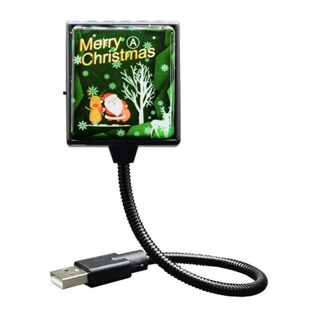 CEHVOM Motif de Mouvement 5 Modèles en 1 Continu 8 Motifs USB RGB Extérieur Voiture Intérieur Liquidation