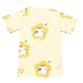 thumbnail image 6 of Cethrio Toddler Girls Outfit Sets, Print Summer Cute Shirts and Shorts Sets Yellow Size 4-5 T, 6 of 6