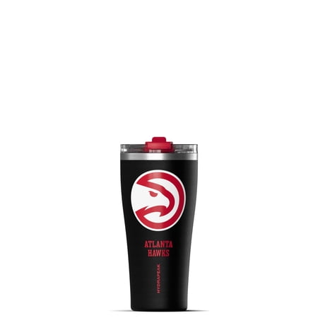 Hydrapeak Officially Licensed NBA Atlanta Hawks Roamer 25 oz Stainless Steel Tumbler Insulated Tumblers Water Bottle With Straw