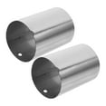 thumbnail image 6 of Worgeous 2pcs Metal Handrail End Cap Metal Stair End Sealing Caps For Wood Handrails Handrail End Handrail Accessories Stair Railing End Terminator, 6 of 8