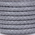 thumbnail image 1 of Yazoeia 2 Meter Braided Leather Cord String, Round Braided Cord PU Leather Braided Leather Cord Braid for Jewelry Making, Necklace, Bracelets, Wraps, Crafts and DIY Design Projects, 3mm, 1 of 7