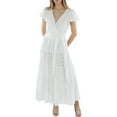 thumbnail image 1 of Lauren Ralph Lauren Womens Cotton Lace Midi Dress, 1 of 2