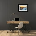 thumbnail image 3 of Hellmann, Stan 18x13 Black Ornate Wood Framed with Double Matting Museum Art Print Titled - Baja Sunrise, 3 of 4