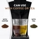 thumbnail image 3 of Billuyoard Pantalla de filtro de cápsula de té y café negro con red de té y café con sabor mejorado, utensilios para café Juegos de servir café y té tipo+2, 3 of 6