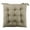 Beige, variant on Handcrafted Velvet Chair Seat Pads Cushions Tufted with Ties - 16''x16'' | 3'' Thick | Set of 2