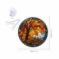 thumbnail image 4 of Welcome Door Hanger Double Colorful Hummingbird Butterfly Hanger Window Gallery Home Decoration Hanger (A), 4 of 9