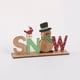 thumbnail image 4 of Decoraciones Navideñas Manualidades de Madera Centros Comerciales Decoraciones Navideñas Decoraciones de Muñeco de Nieve una decoración, 4 of 5